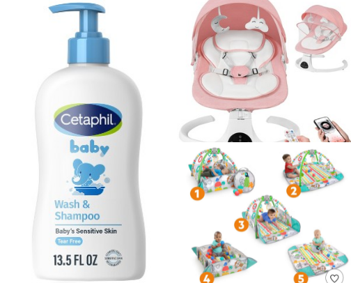 Momlife essentials cover photo collage