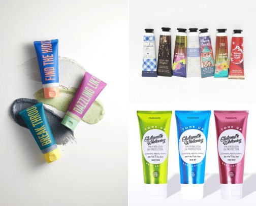 Body care cover photo collage