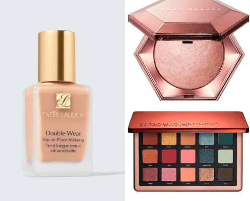 High-end makeup favs 💄 ✨️ cover photo collage