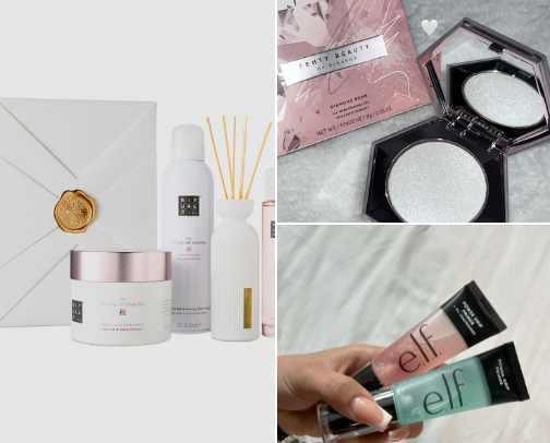 Here is what you will find in my makeup bag cover photo collage