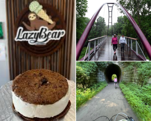 My Votes for the Best Family Boston Bike Trails & Treats! cover photo collage