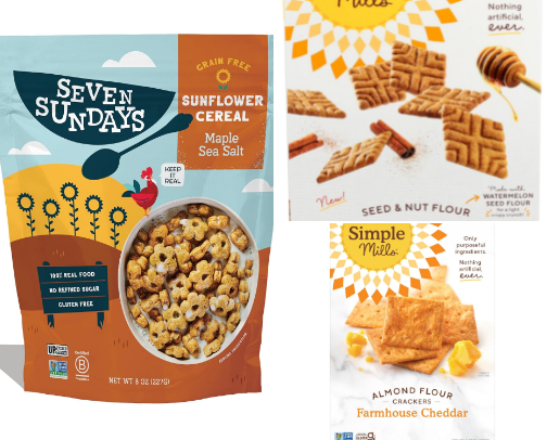 My Fave Health Snacks! cover photo collage