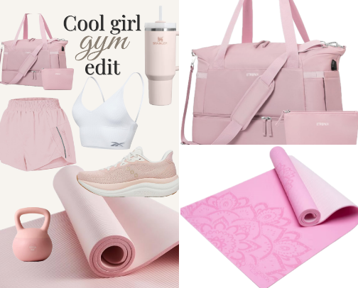 Cool Girl Energy | Gym Edit cover photo collage