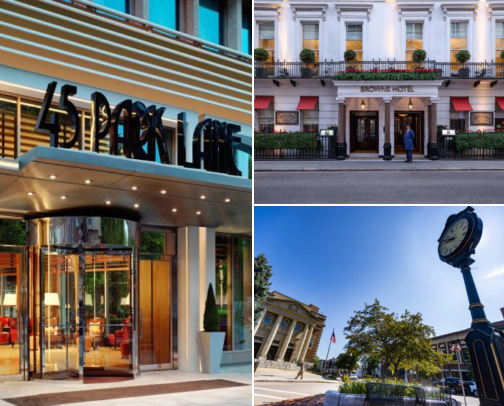 Peaceful Hotel Stays for a Relaxing Escape in Mayfair, London, United Kingdom cover photo collage