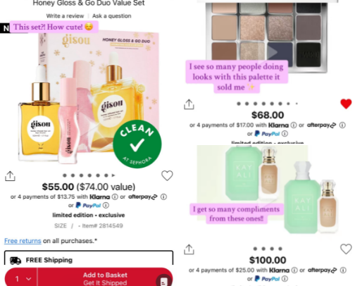 Sephora sale recommendations cover photo collage
