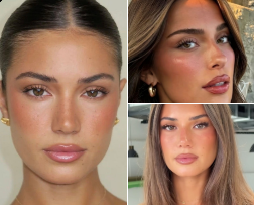 Everyday makeup of a college/university student cover photo collage