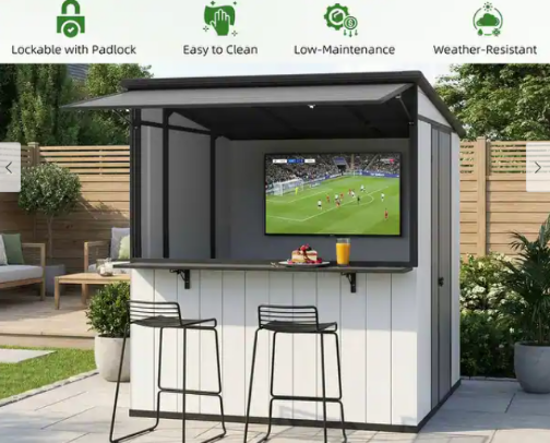 She Shed Ideas for Moms (Create Your Own Quiet Space to Pray & Reset) cover photo collage