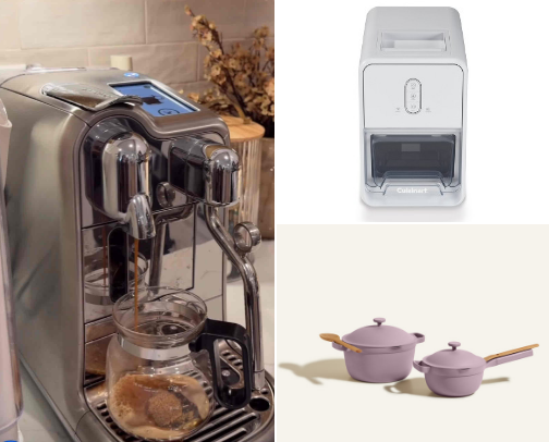 Kitchen Decor/ appliances cover photo collage