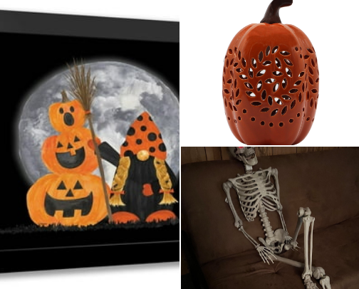 Halloween and Fall Decor cover photo collage