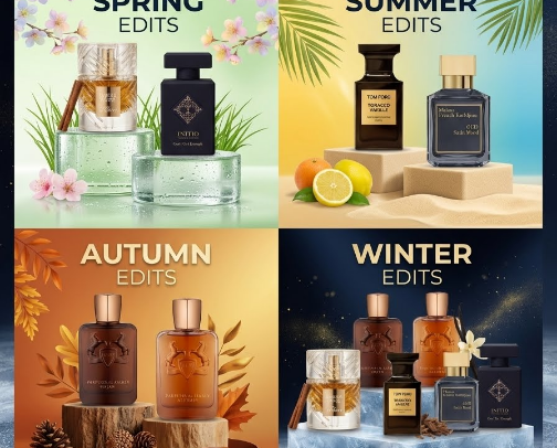 Perfume All Season Signature Collection cover photo collage
