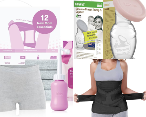 The Ultimate First-Time Mom and Baby Registry: What You and Your Baby Actually Need! cover photo collage