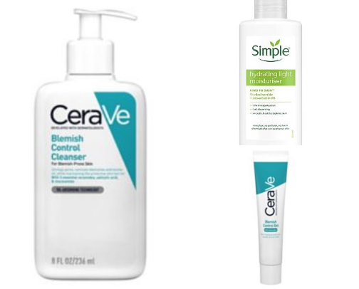 skincare saviours (from an acne warrior) cover photo collage