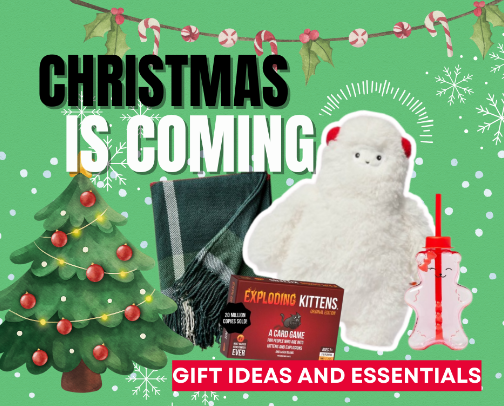 Christmas Gift Ideas and Essentials cover photo collage