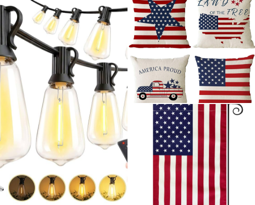 4th of July Favorites for the Ultimate Backyard Celebration 🇺🇸 cover photo collage