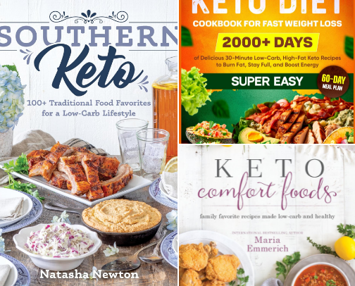 Best-selling cookbooks on Amazon cover photo collage
