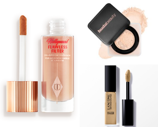 Make up essentials cover photo collage
