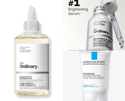 Skincare ✨ cover photo collage
