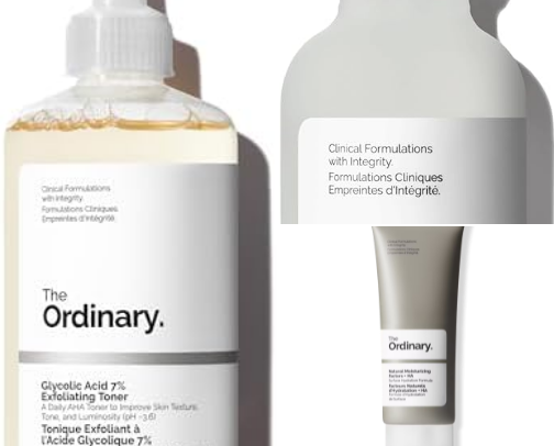 Best The Ordinary products for skin cover photo collage