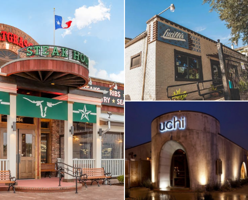 Houston restaurants you have to try! 🤘🏽 cover photo collage