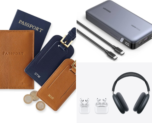 Travel essentials cover photo collage