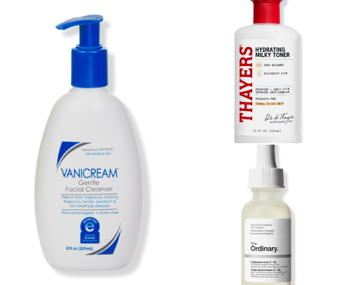 Simple Daily Skincare Routine (My daughters an esthetician!) cover photo collage