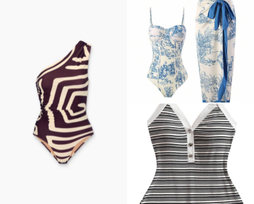 Swimwear Staples For Your Next Getaway cover photo collage