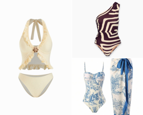 Swimwear Staples For Your Next Getaway cover photo collage