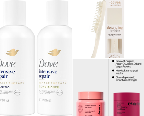 Hair Care (thick hair/ oily hair) cover photo collage