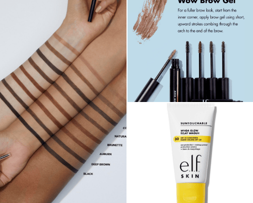 Full Face of E.L.F. Cosmetics cover photo collage