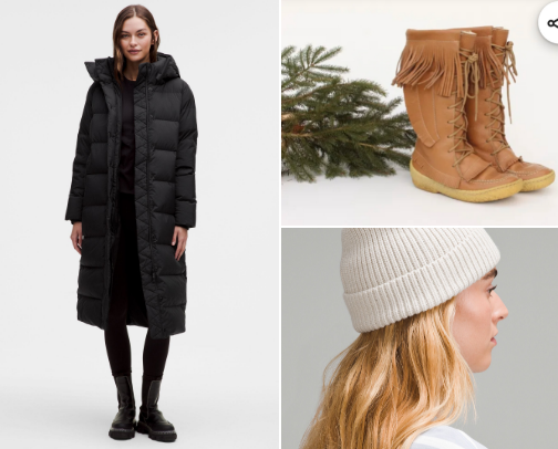 Cold Days, Cozy Ways - Canadian Winter Essentials cover photo collage