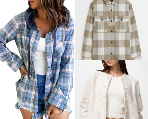 Affordable Jackets for Women and Men cover photo collage
