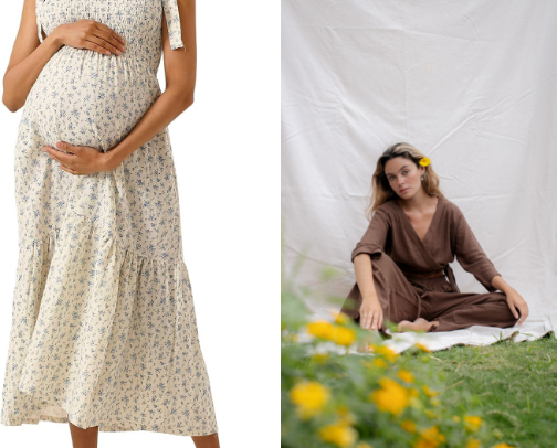 Stylish Maternity Clothes You'll Wear During & After Pregnancy cover photo collage