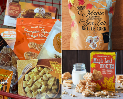 11 Trader Joe's Fall Foods You Need To Try !!! cover photo collage