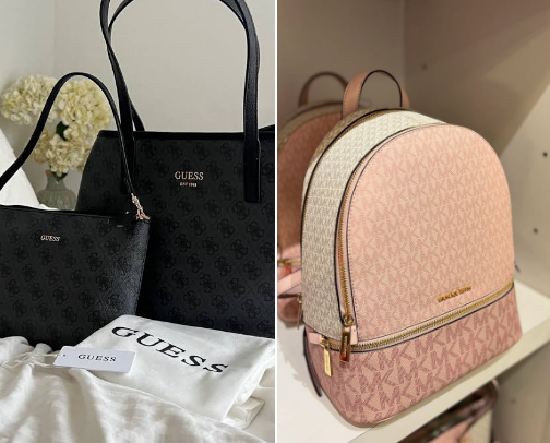 Bags I’d wear/wear to uni 👜🤎 cover photo collage