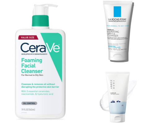Cleansers I Actually Trust - For Oily, Dry, Combination & Acne-Prone Skin cover photo collage