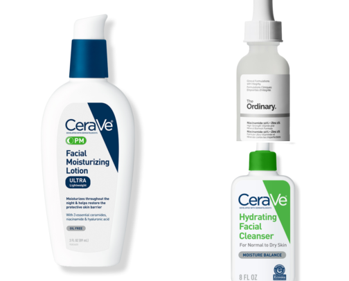 Overnight Glow PM Skincare cover photo collage