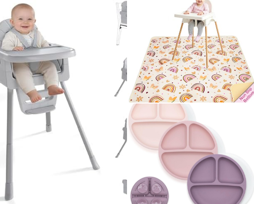 🍽️ Baby-Led Weaning Must-Haves cover photo collage