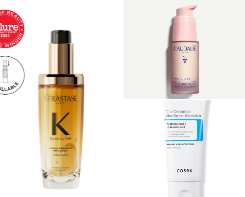 Beauty Products I Can’t Live Without 💅 cover photo collage