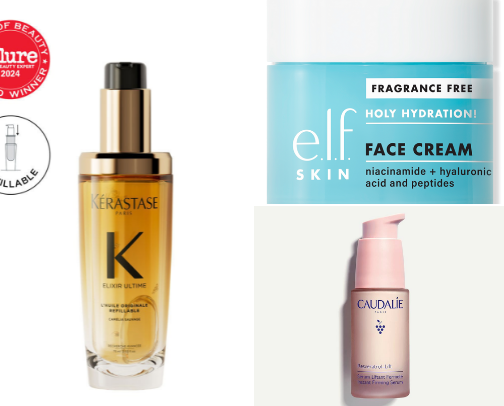 Beauty Products I Can’t Live Without 💅 cover photo collage