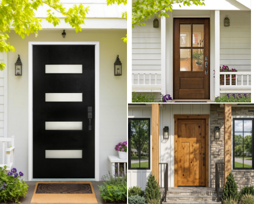 Luxury Black Doors That Make Your Home Look Expensive cover photo collage