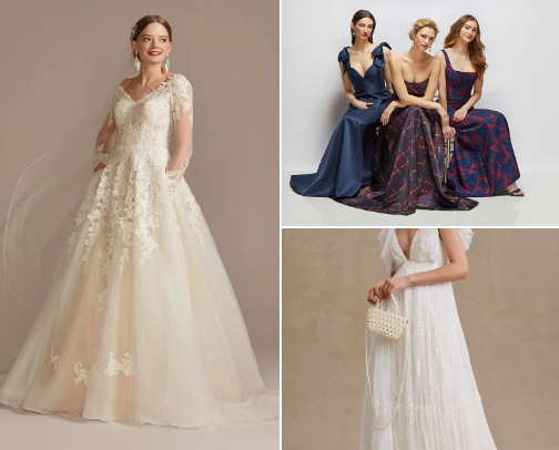 The Bridal Edit 💍 cover photo collage