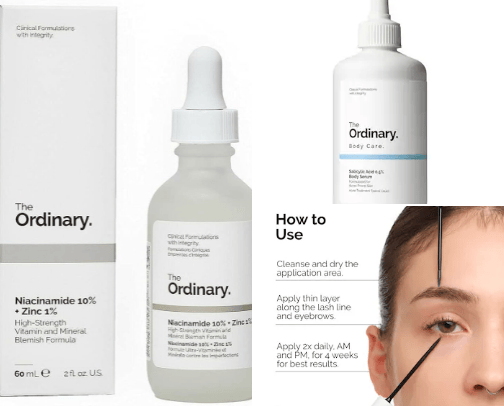 Ordinary face care cover photo collage