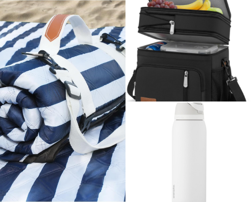 Everything You Need for a Relaxing Park Picnic cover photo collage