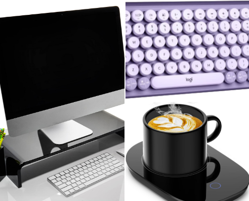 The "Cozy Productive" Desk: 12 Amazon Essentials For Your Best WFH Year cover photo collage