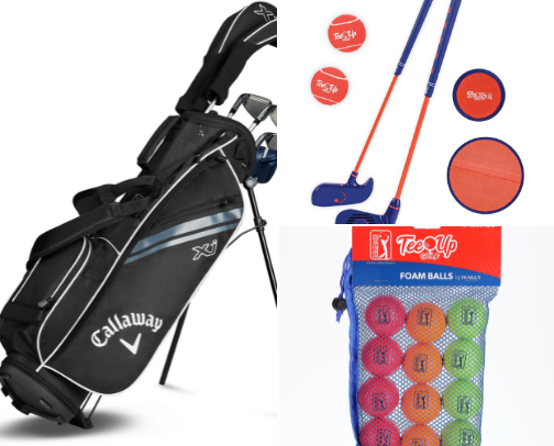 Golf Stuff for your spouse or kids! cover photo collage