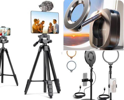 Content creator must haves cover photo collage