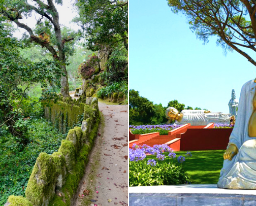 Best Gardens Around the World cover photo collage