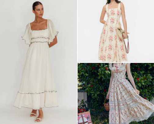 Spring/Summer family photo dresses cover photo collage