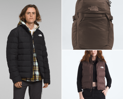 The North Face cover photo collage