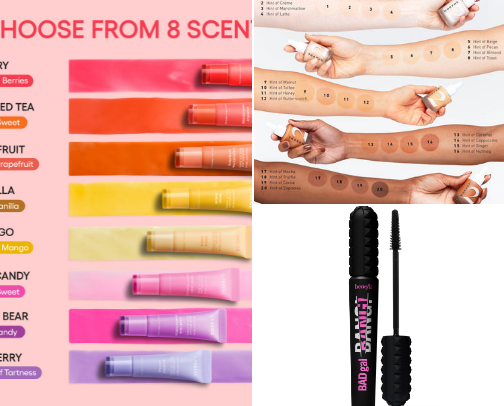 My favorite beauty recs cover photo collage